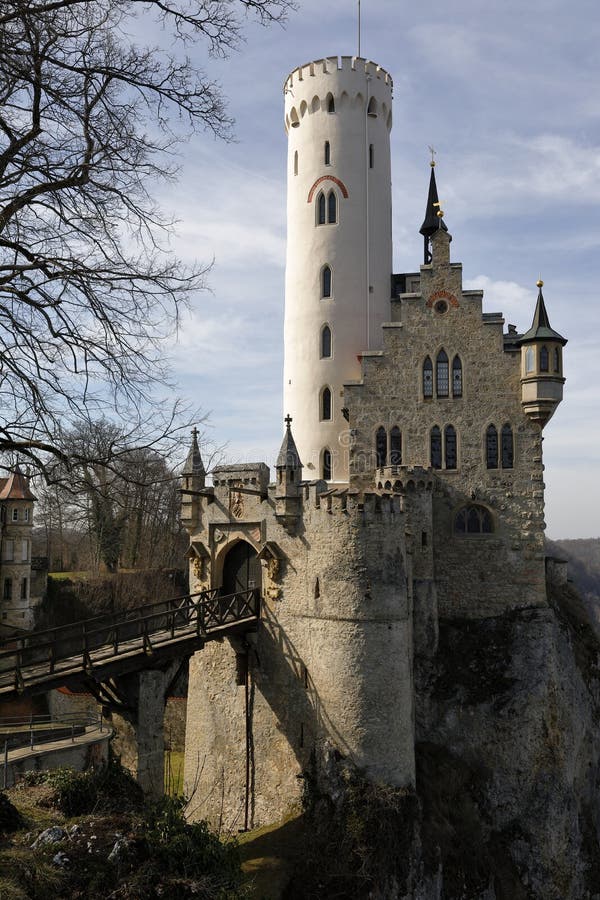 Lichtenstein Castle at Lichtenstein Castle, Germany