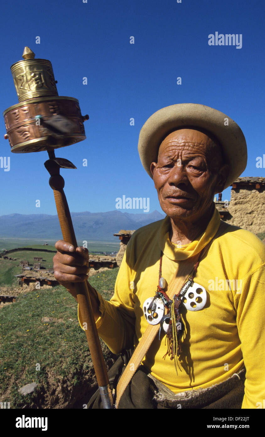 Litang Prayer Wheel