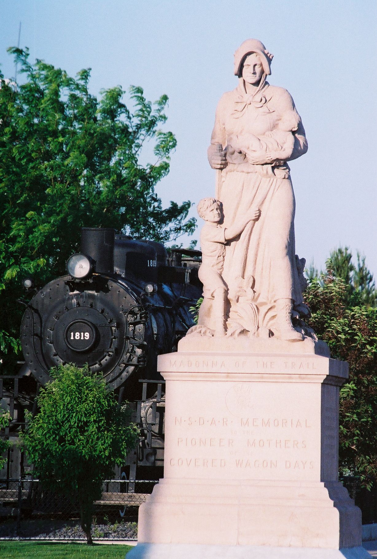 Madonna of the Trail Statue