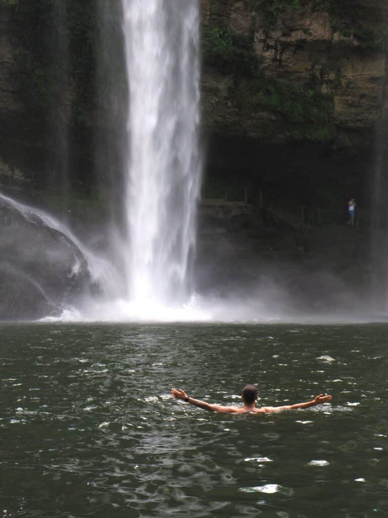 Misol-Ha Waterfall