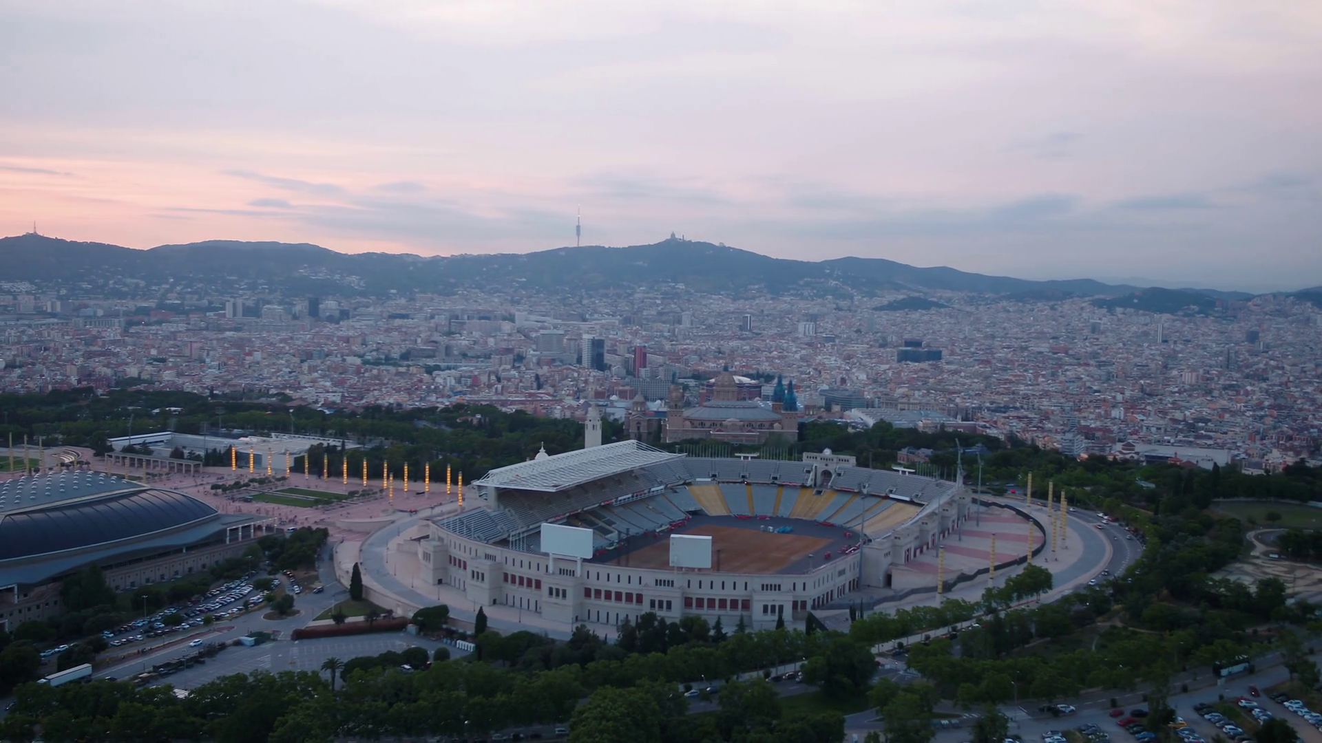 Montjuïc at Barcelona, Spain