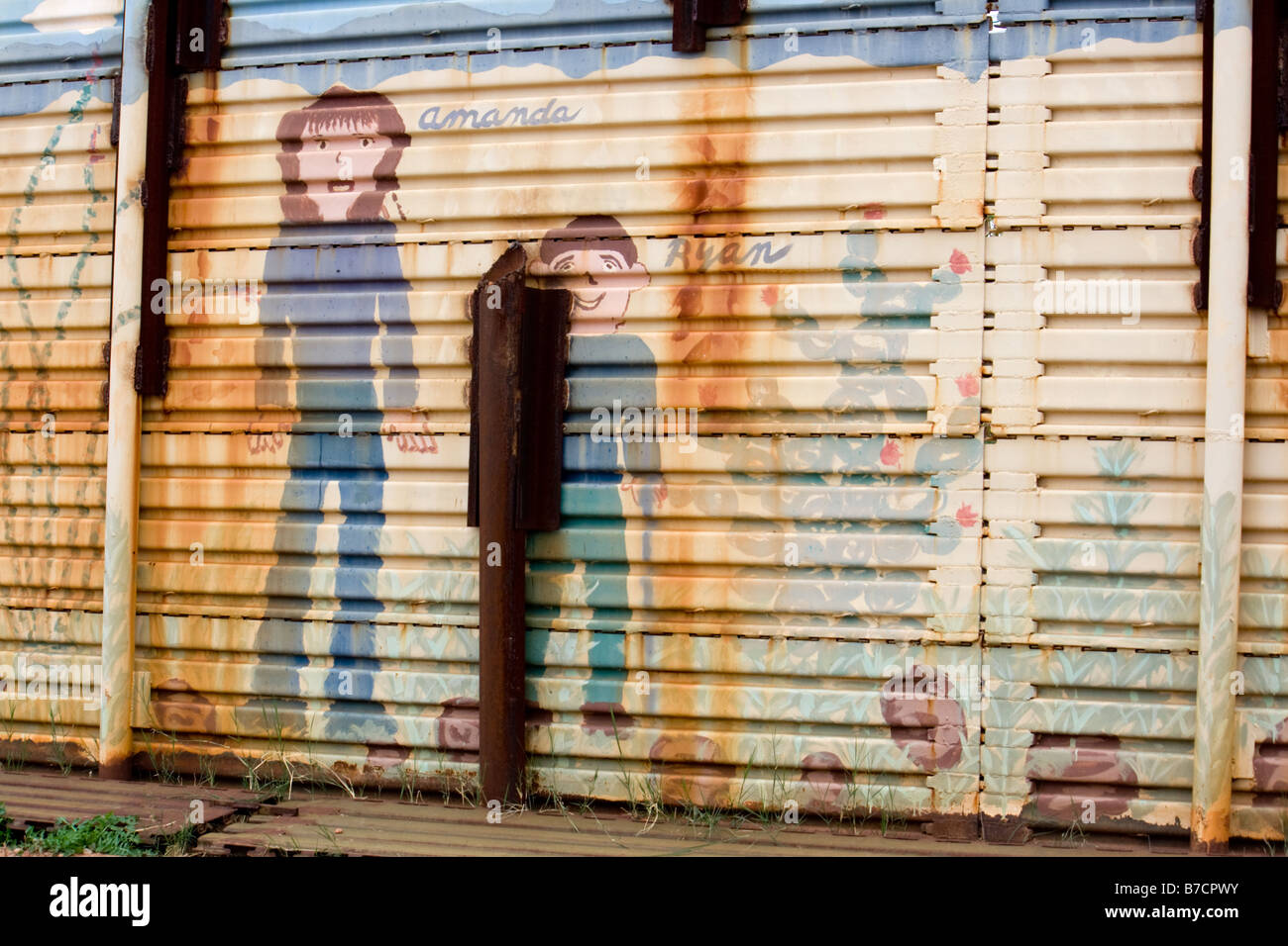 Naco Border Wall Murals