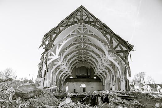 Old Sheldon Church Ruins