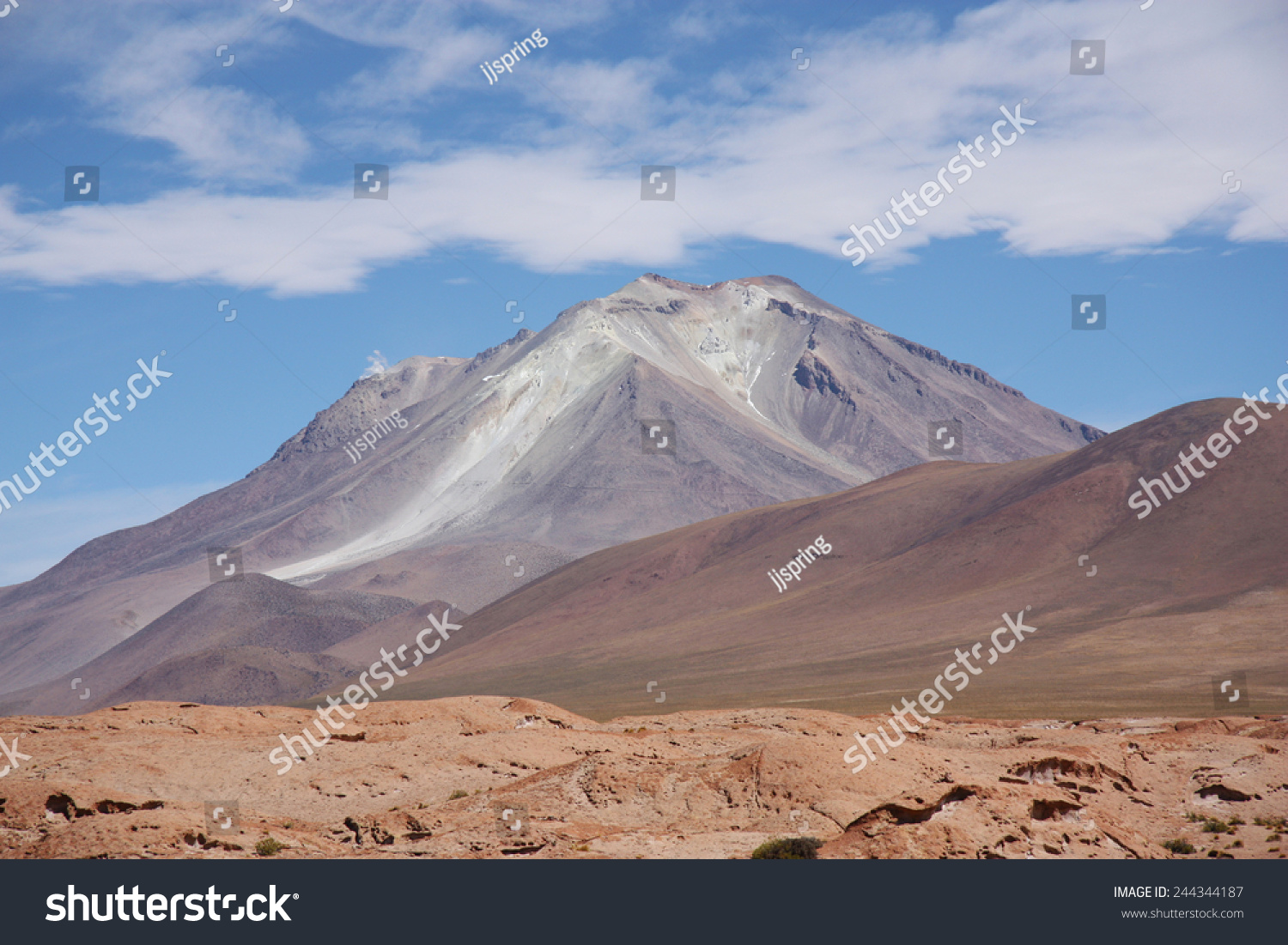 Ollague Volcano