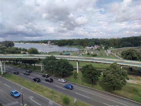 Park near Moravica River