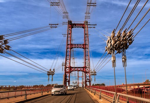 Puente Colgante Ingeniero Marcial Candioti