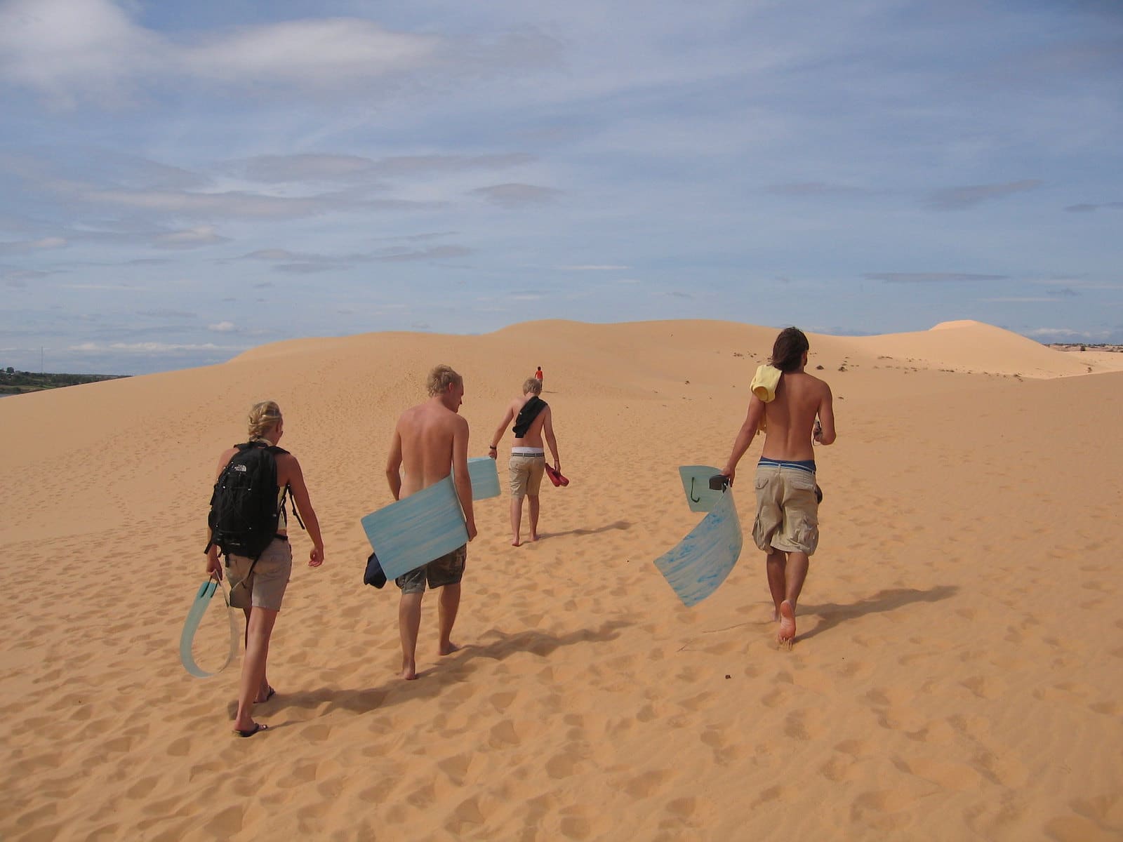 Red Sand Dunes