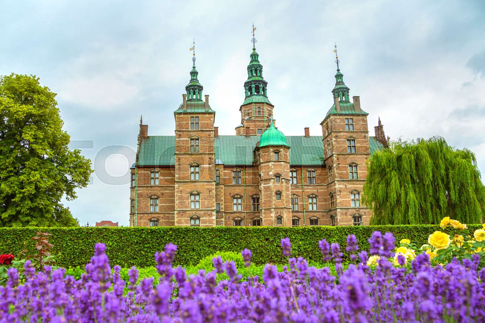 Rosenborg Castle at Copenhagen, Denmark