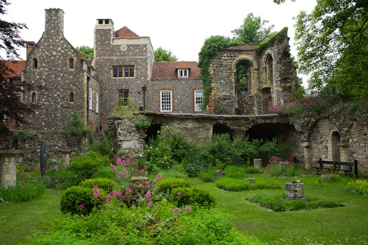 Ruins of Canterbury Castle