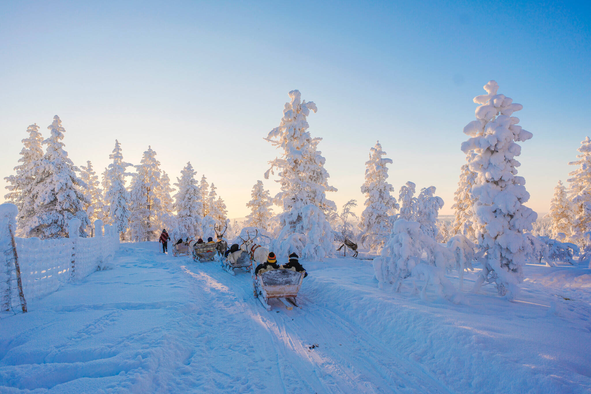 Saariselkä Waterfall