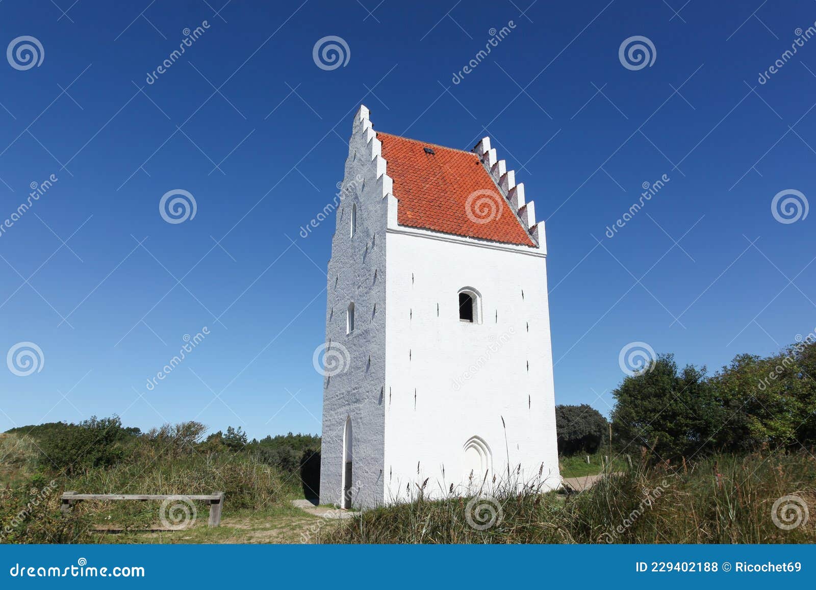 Sand-Covered Church