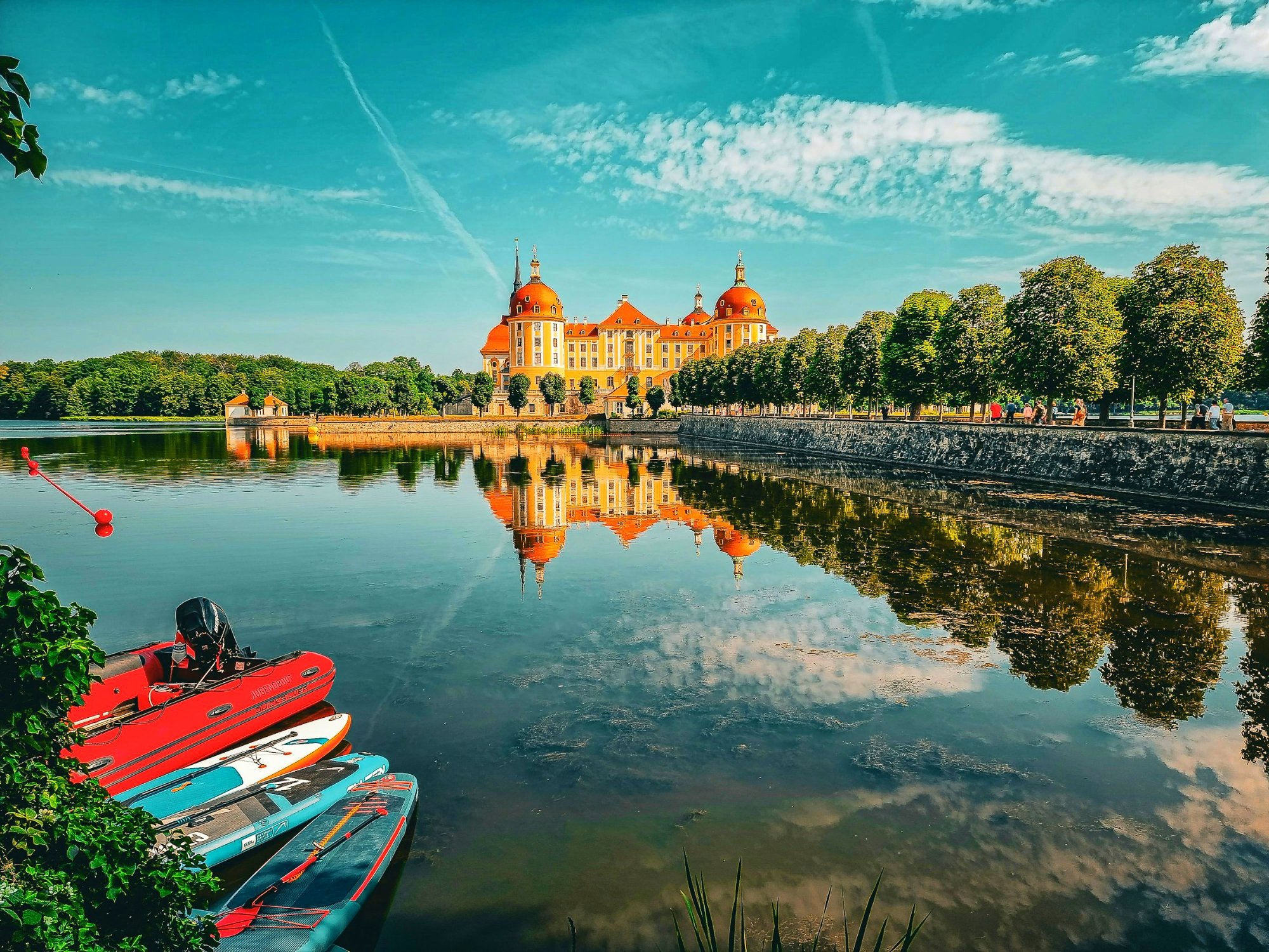 Schlossallee Moritzburg