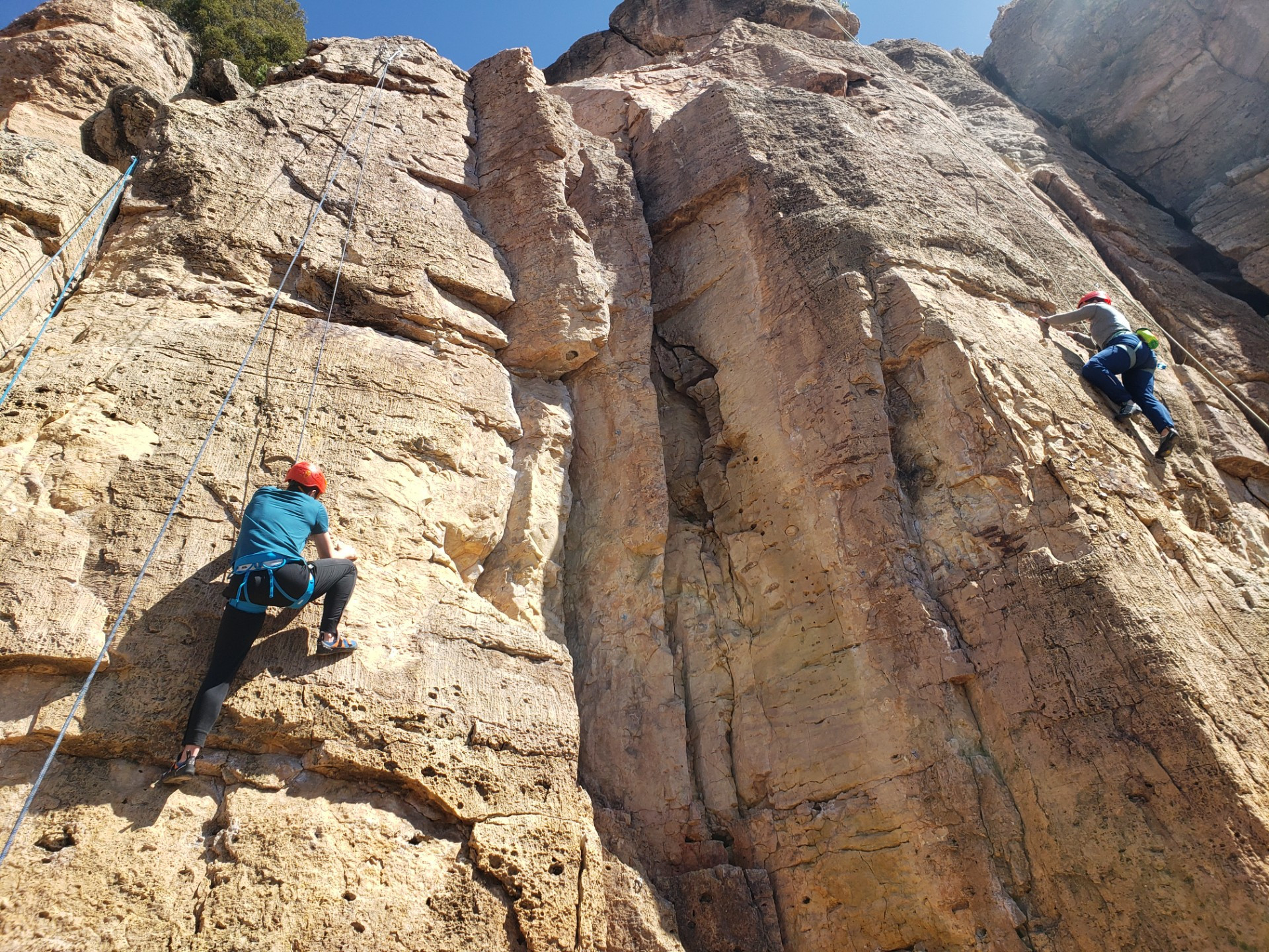 Shelf Road Climbing Area