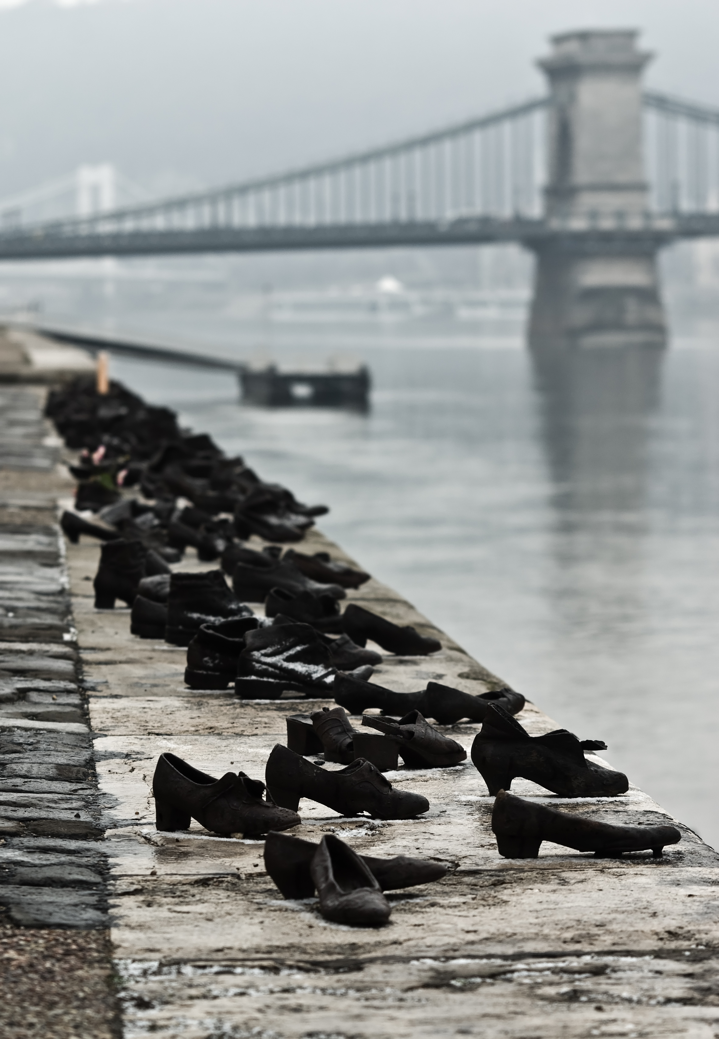 Shoes on the Danube Bank