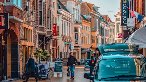 Shopping in the City Center