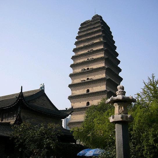 Small Wild Goose Pagoda