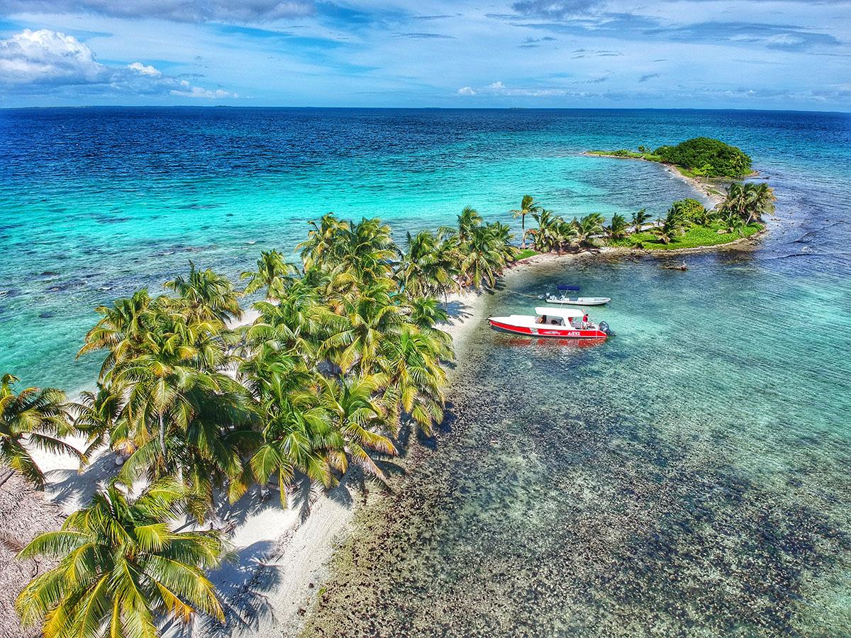 Snorkeling at Laughing Bird Caye