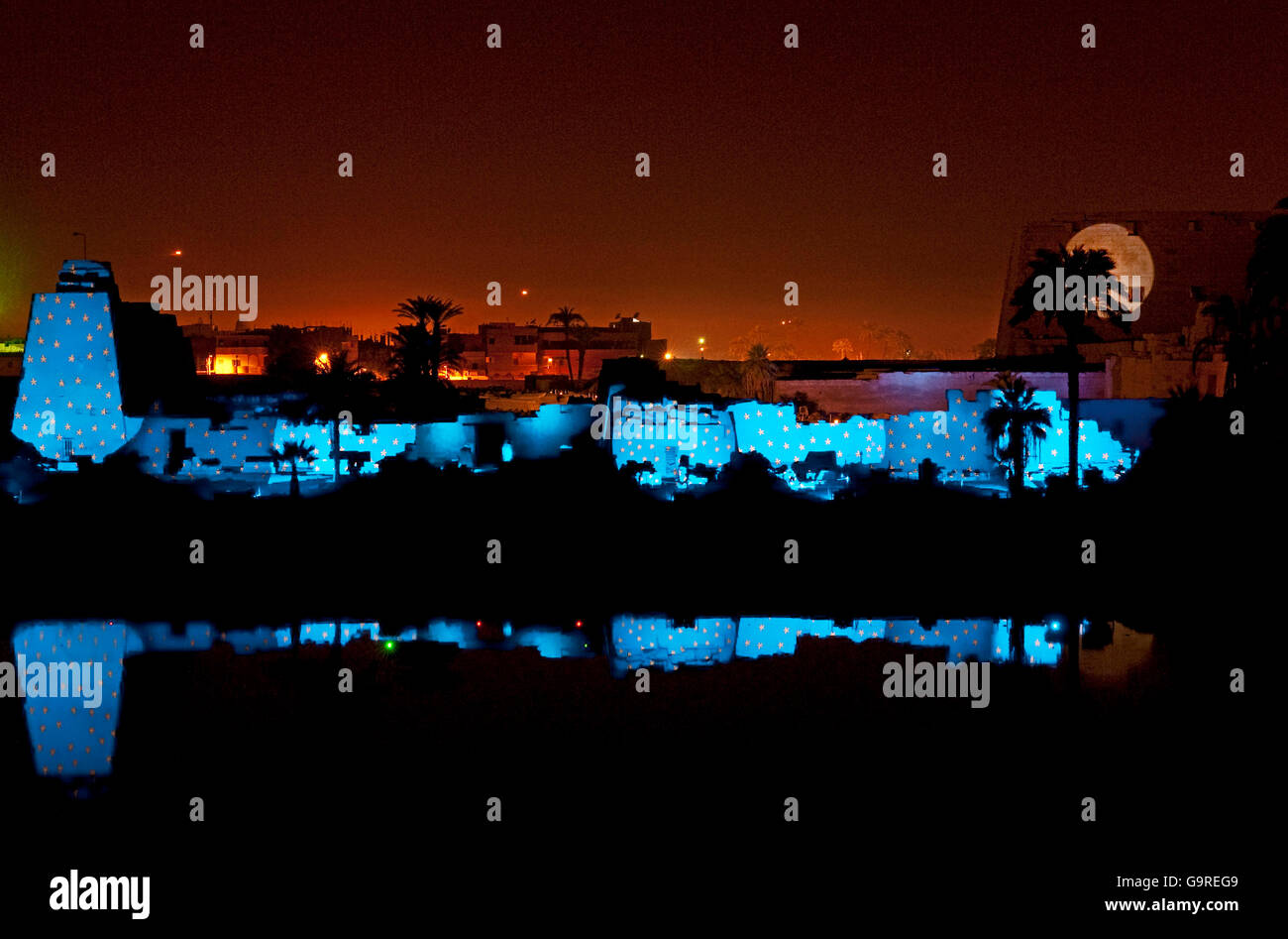 Sound and Light Show at Karnak