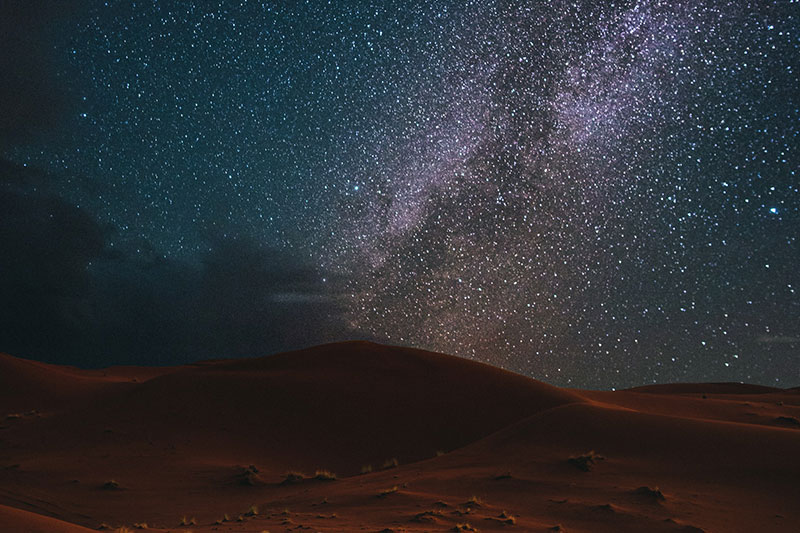 Stargazing in the Desert