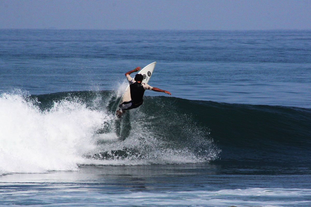 Surfing at Pavones