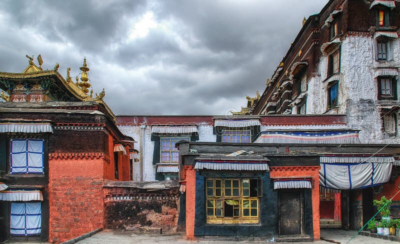 Tashilhunpo Monastery at Shigatse, Tibet