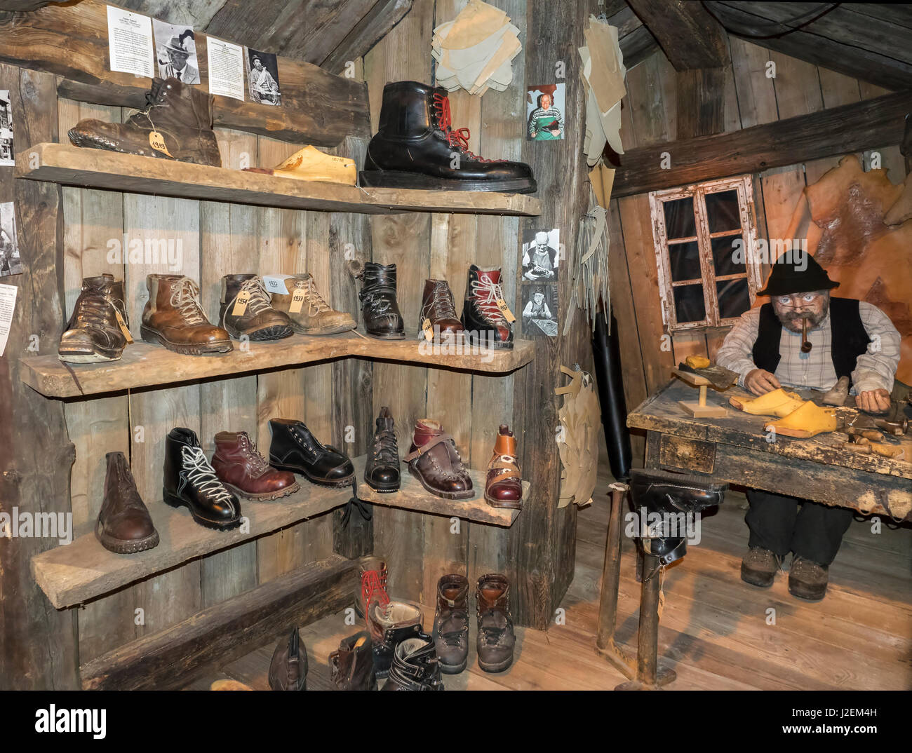 The Matterhorn Museum at Zermatt, Switzerland