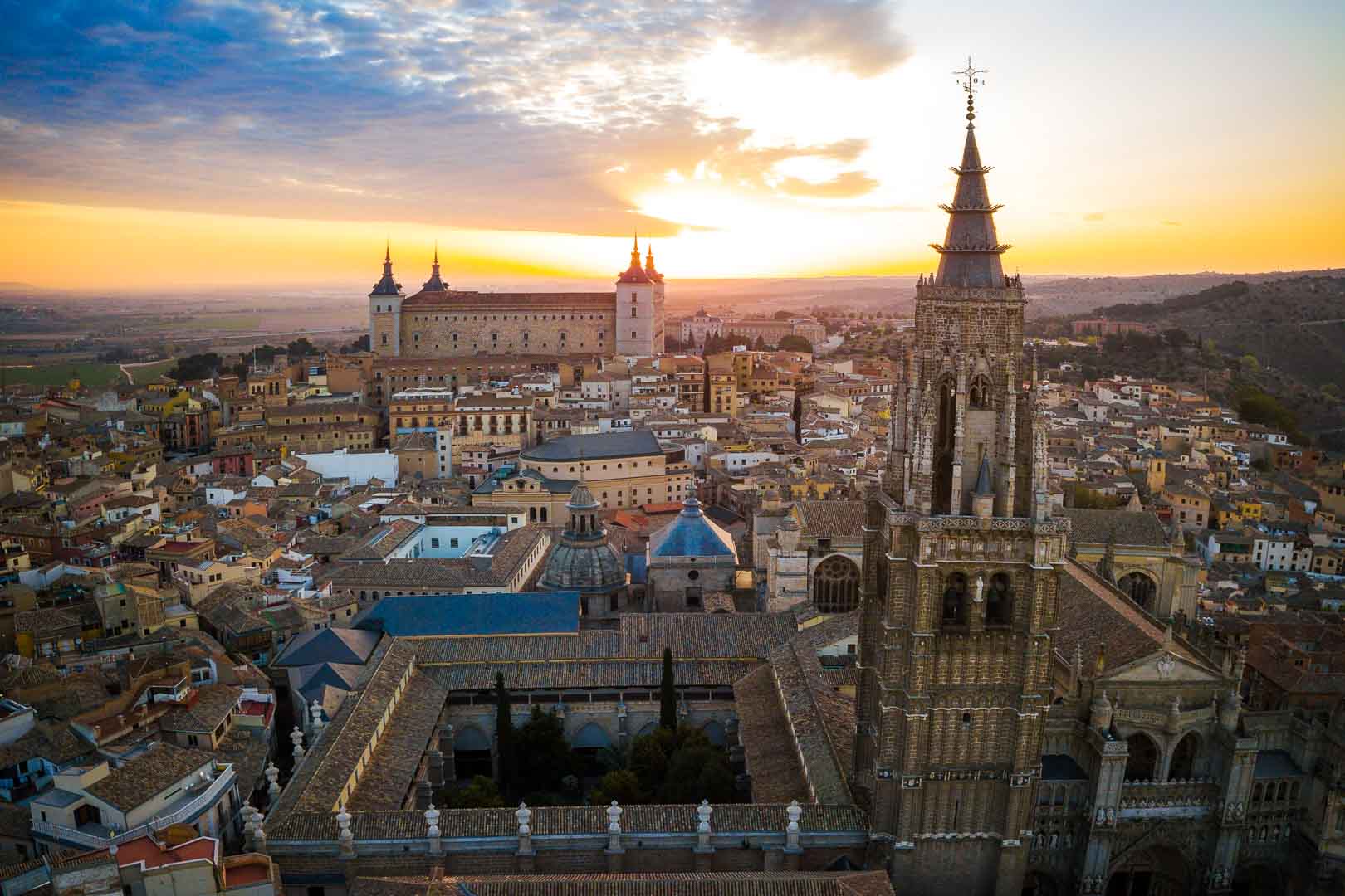 Toledo Cathedral at Toledo, Spain