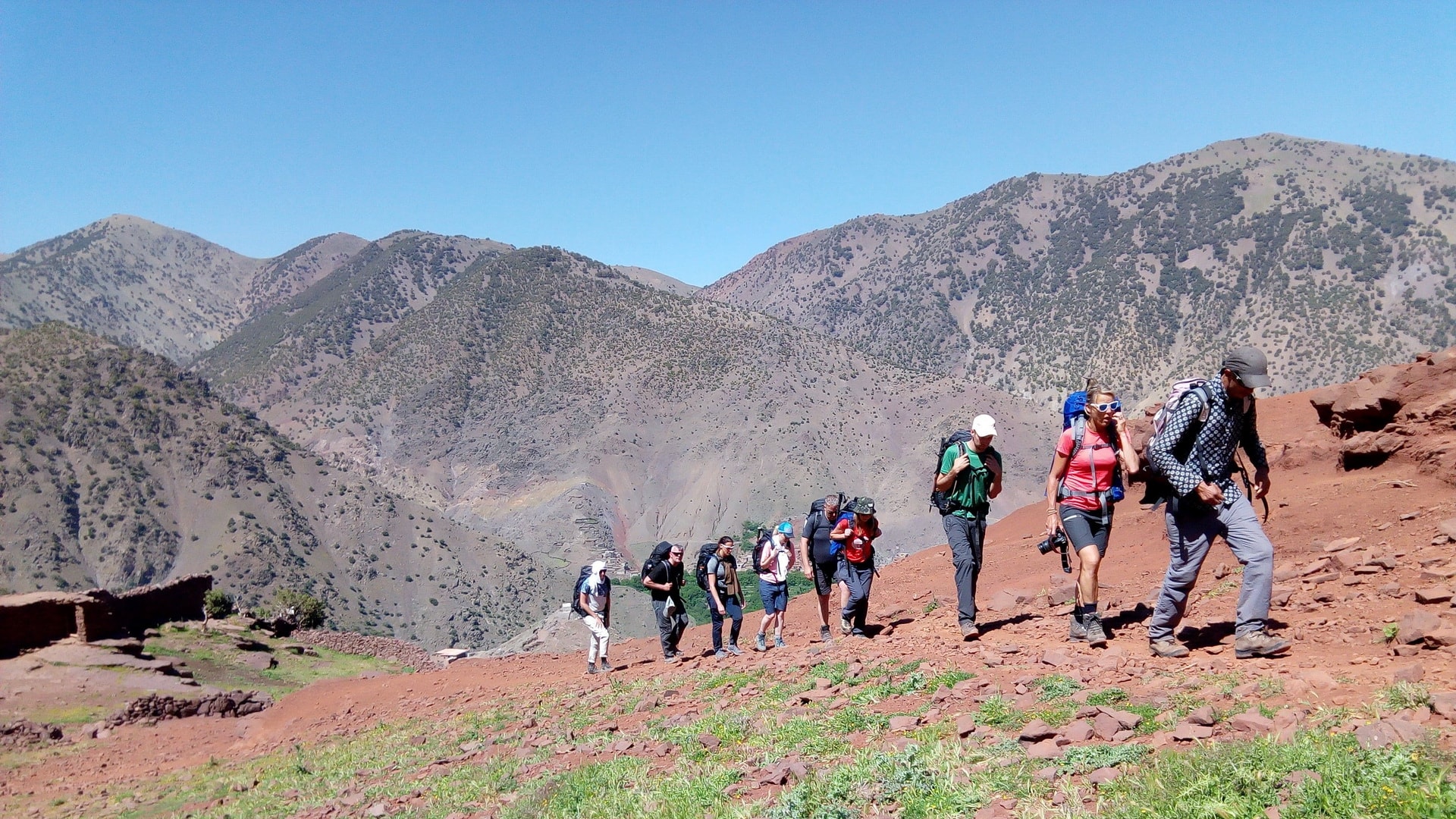 Trekking in the Atlas Mountains