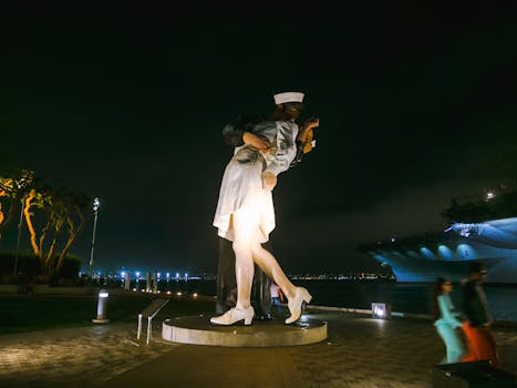 Unconditional Surrender Statue