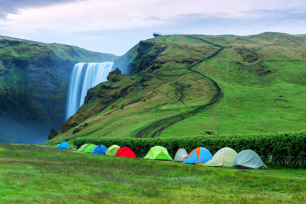 Víkurfjara Camping Site