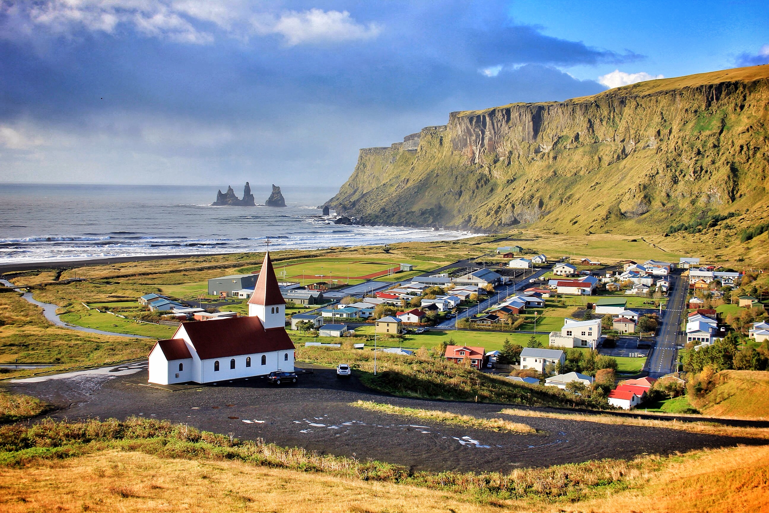 Víkurfjara Lookout Point