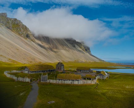 Viking Village Film Set