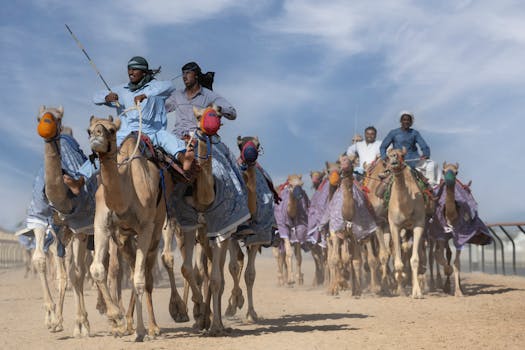 Wahiba Sands Camel Racing