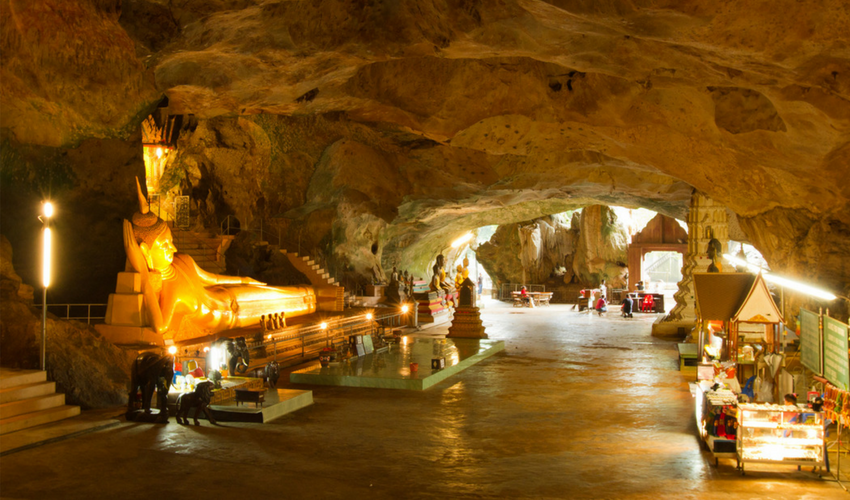 Wat Tham Suwan Kuha (Monkey Cave Temple)