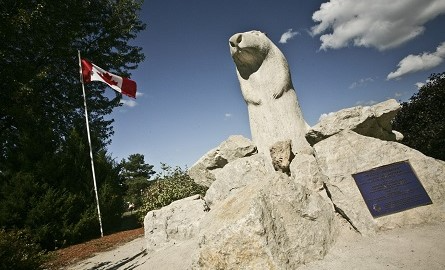 Wiarton Willie Statue